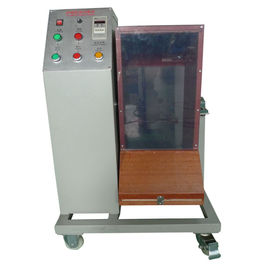 좋은 가격 220v IEC 시험 장비 19mm 두꺼운 Blockboard를 가진 넘어지는 배럴 시험기 온라인으로