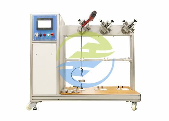 좋은 가격 IEC60335-1 시험 기구 3 정거장을 구부리는 가전 제품 공급 줄은 일하여 동시에 발생합니다 온라인으로