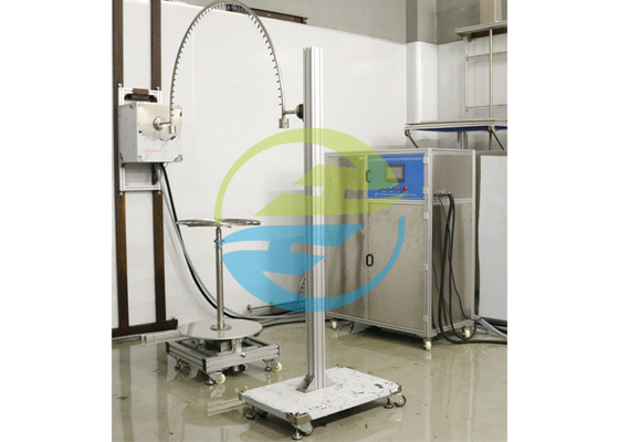 PLC IP 테스트 장비 IPX3 / IPX4에 대한 개방형 분사 및 분출 테스트
