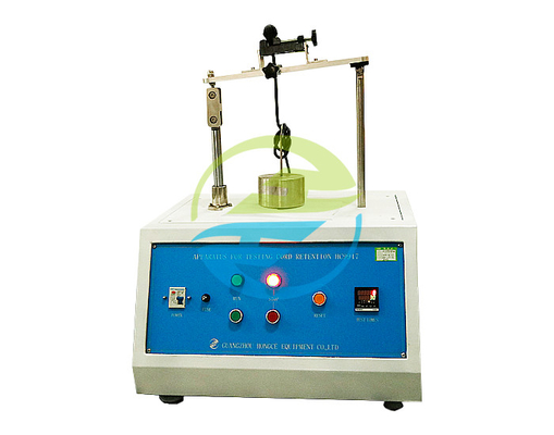 좋은 가격 IEC 60884-1 부드러운 케이블 유지 힘 테스트 기계와 튼튼성 시험 기계 온라인으로