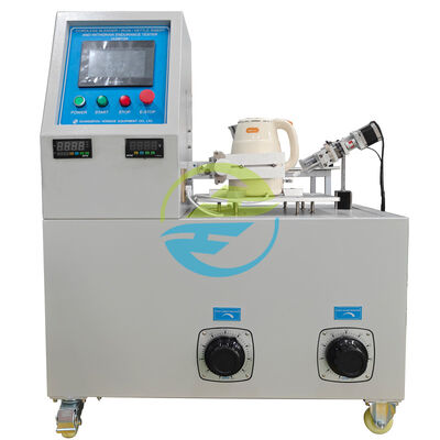 HongCe Single Station Cordless Kettle Insert Withdraw Endurance Tester | 15A Home Appliance Testing Equipment for IEC 60335 Compliance