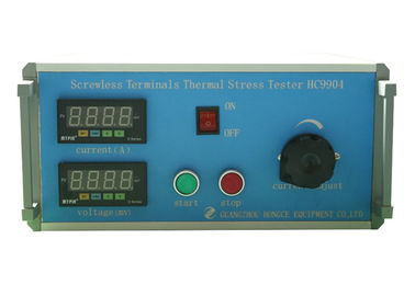 좋은 가격 Screwless 맨끝 Stepless를 위한 IEC60884-1 전기와 열 응력 시험 장치는 짐 현재 192 주기를 조정합니다 온라인으로