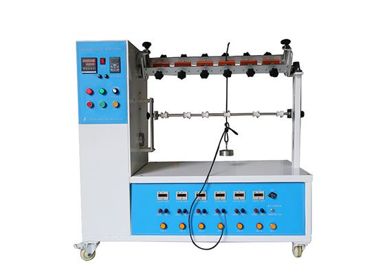 테스터 10-60rpm 과시 금리 6 워킹 스테이션을 구부리는 IEC 60884-1 전원 코드